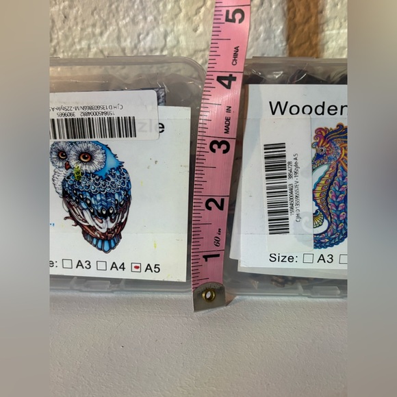 Colorful Animal Wooden Puzzle Set - Picture 8 of 8